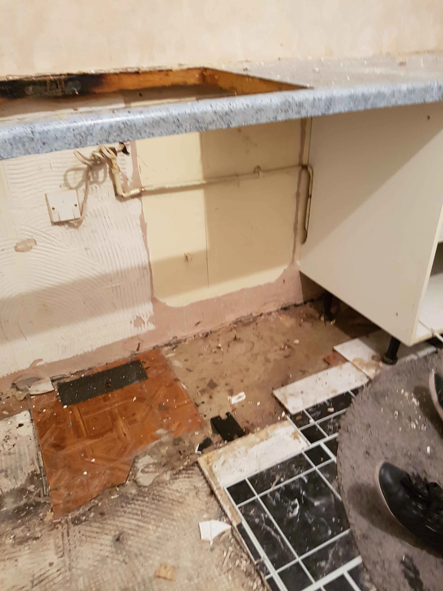 Kitchen Stage 1 Before B